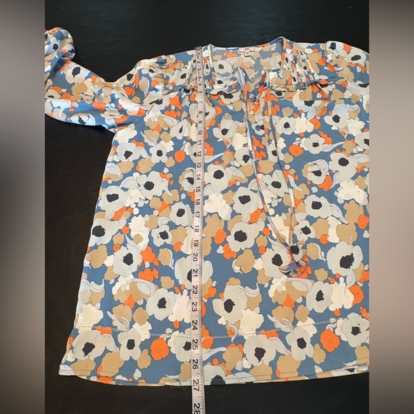 Joie Multicolor Floral Blouse size M - Picture 12 of 13
